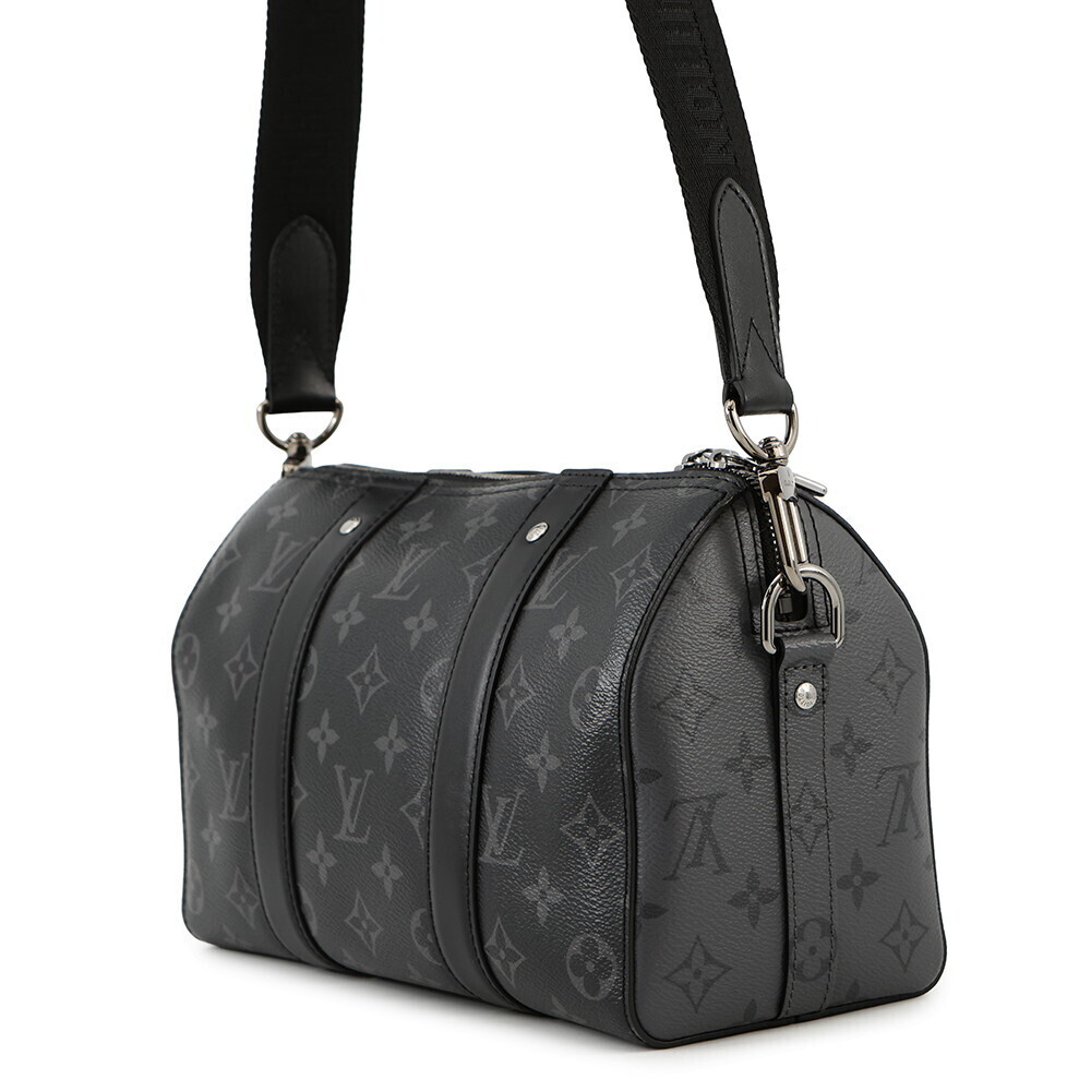Louis Vuitton Eclipse Black Reverse City Keepall … - image 2